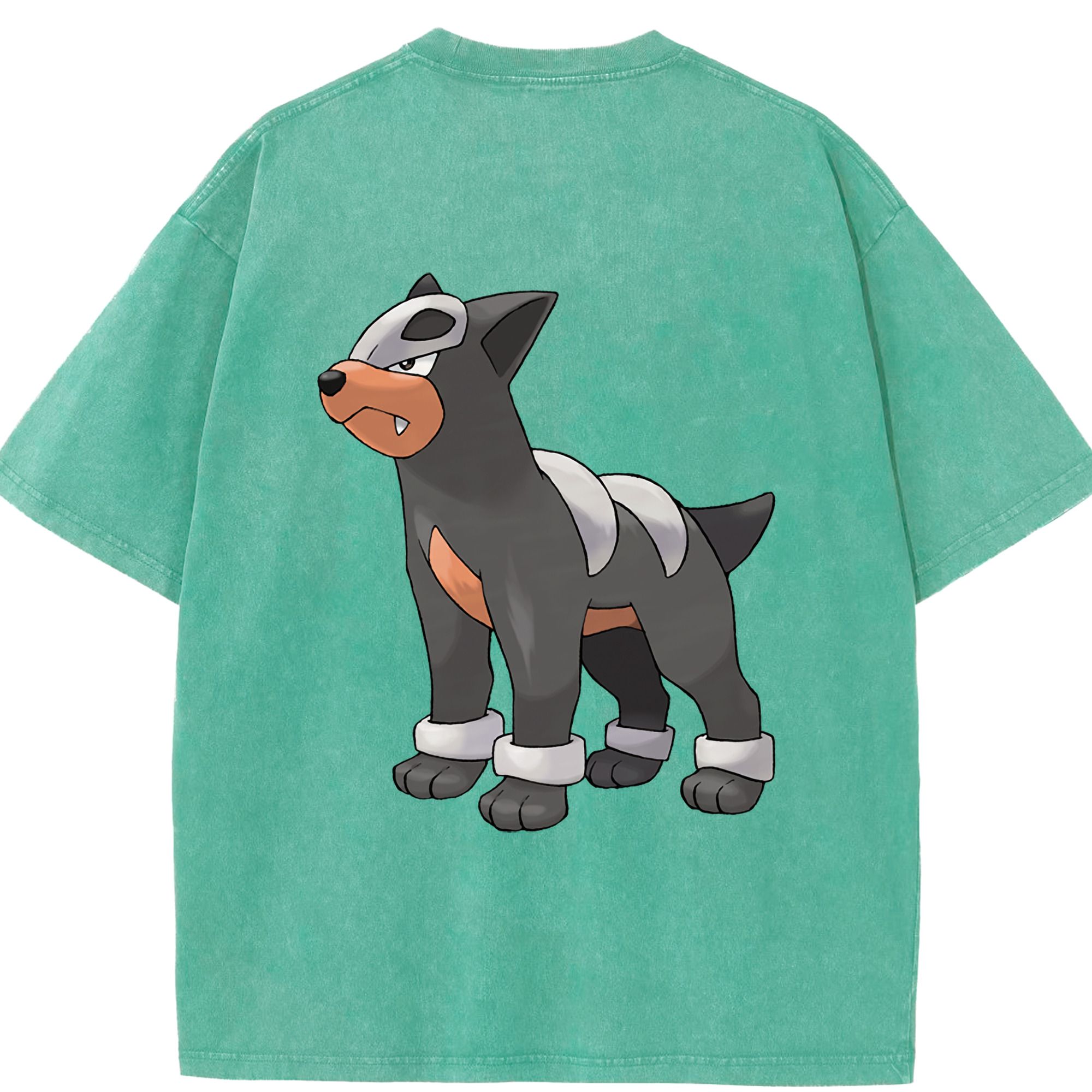 （画像用） ポケットモンスター Pokémon 綿100% ヴィンテージ風 半袖Tシャツ（背面プリント）